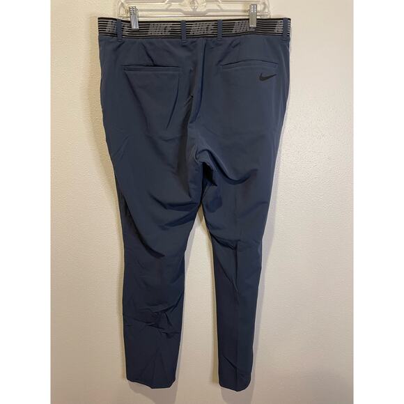 Nike Men's Blue Dri-Fit Pants Size 35/32 - Picture 2 of 3